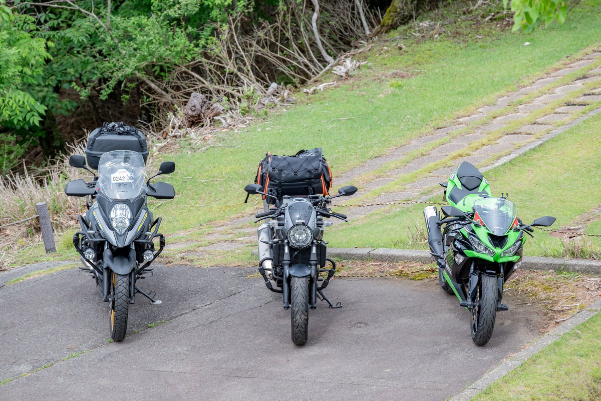 それぞれ好きなバイクに乗ってるからジャンルがバラバラ 皆んな違って