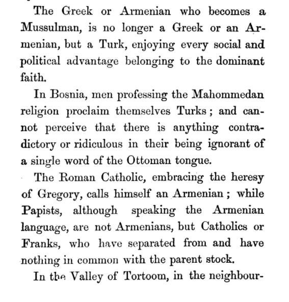DArmenicus's tweet photo. @AugustinEnjoyer @CCyrillian On the contrary, they didn't identify as Armenian, for pretty much most of the history until enlightenment derived secularism, and later Soviet policies enforced the separation of nation/religion.

There are examples of Cath. converting to our Church &amp; identifying simply as Arm. https://t.co/csPO8QWfAH