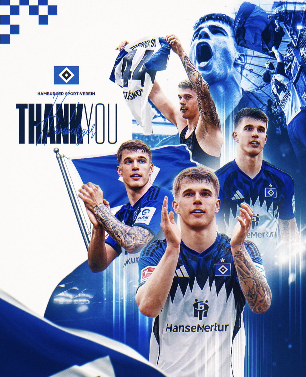 FranHerreraGa's tweet photo. LV44🔹👋🏼 ADIÓS CON EL CORAZÓN

👉🏻 Así se ha despedido Luka Vuskovic de los aficionados del HSV.

👉🏻 This is how Luka Vuskovic said goodbye to the HSV fans.

💙🤍🖤

#HSV https://t.co/XgWseSE5ly