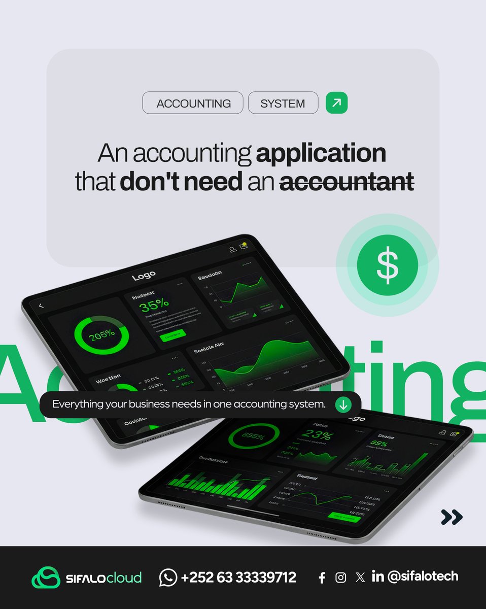 SifaloTech's tweet photo. Less paperwork.
More control. ☁️

Manage invoices, finances, inventory, and reports , all in one system.

Run smarter with Sifalo Cloud. https://t.co/Xq0YBIacEo
