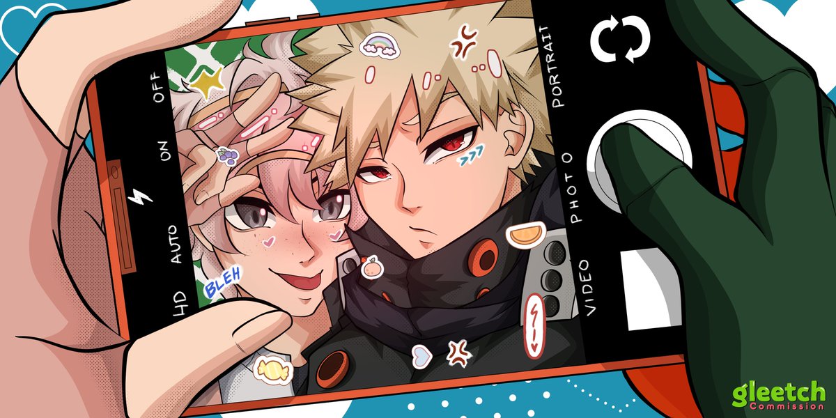 _gleetch's tweet photo. Haven't been posting much because of thesis but here's my YCH comms, thank you very much!  (✿◡‿◡) #commission #ych #vgen (2/2) https://t.co/pttSPXMM3R
