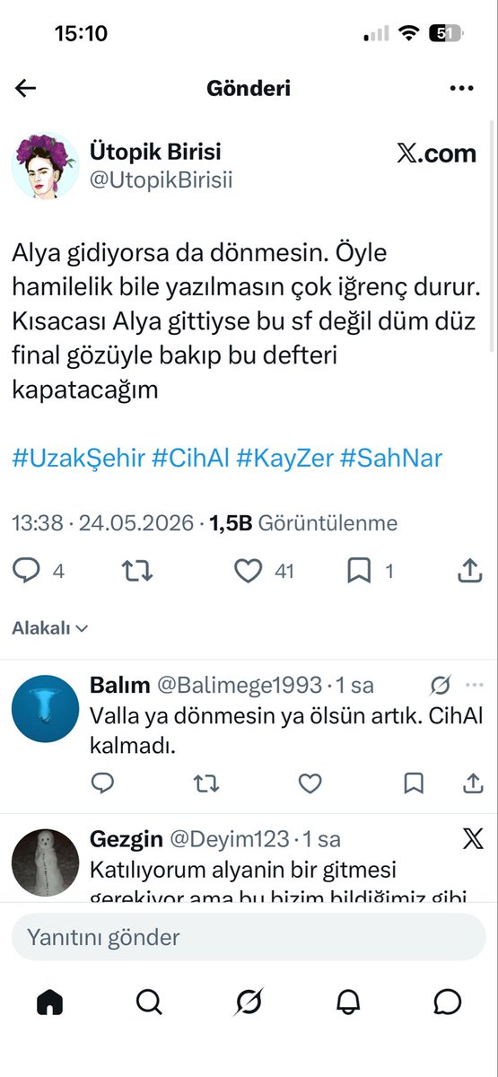 Senem Bekret tweet media