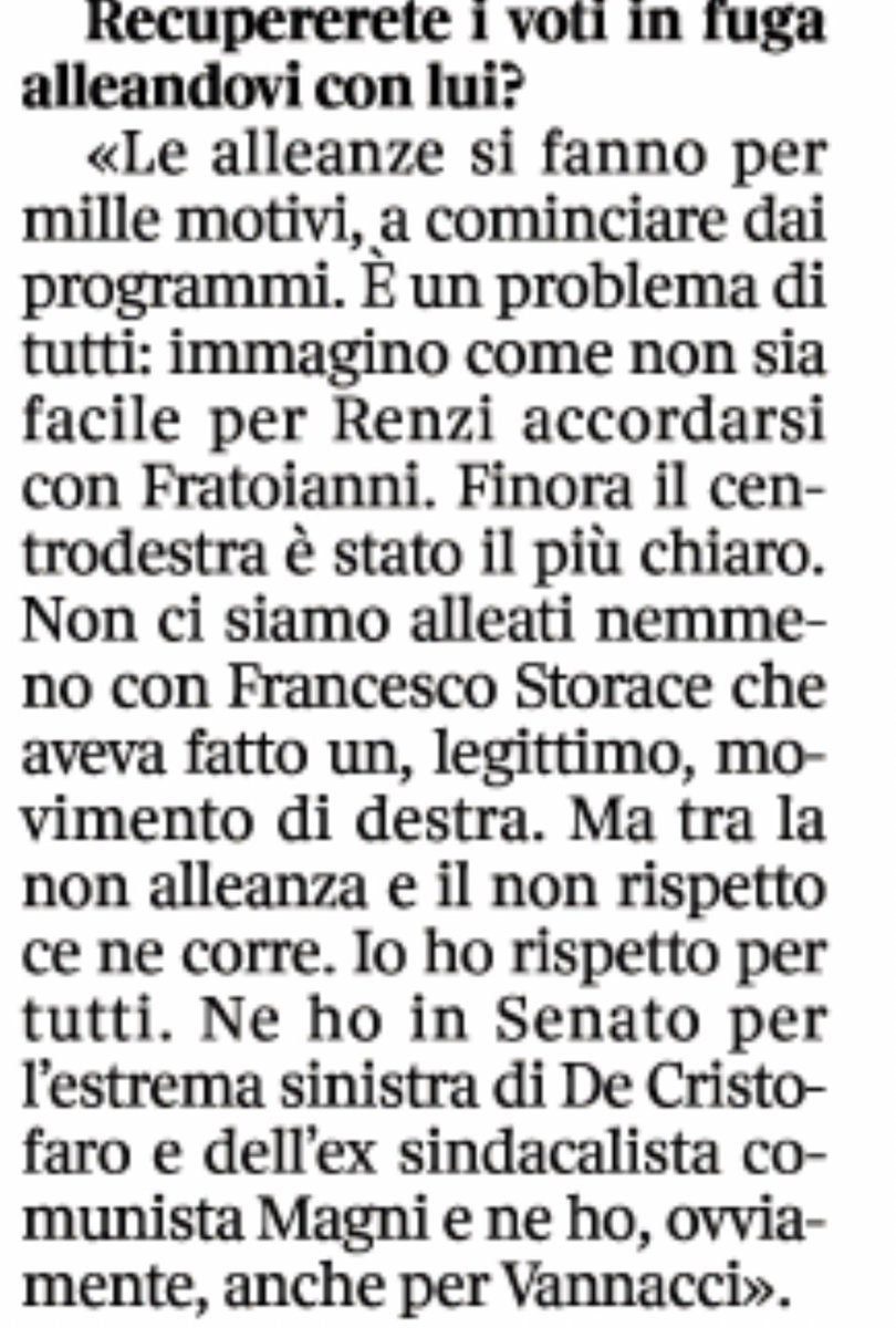 Francesco Storace tweet media
