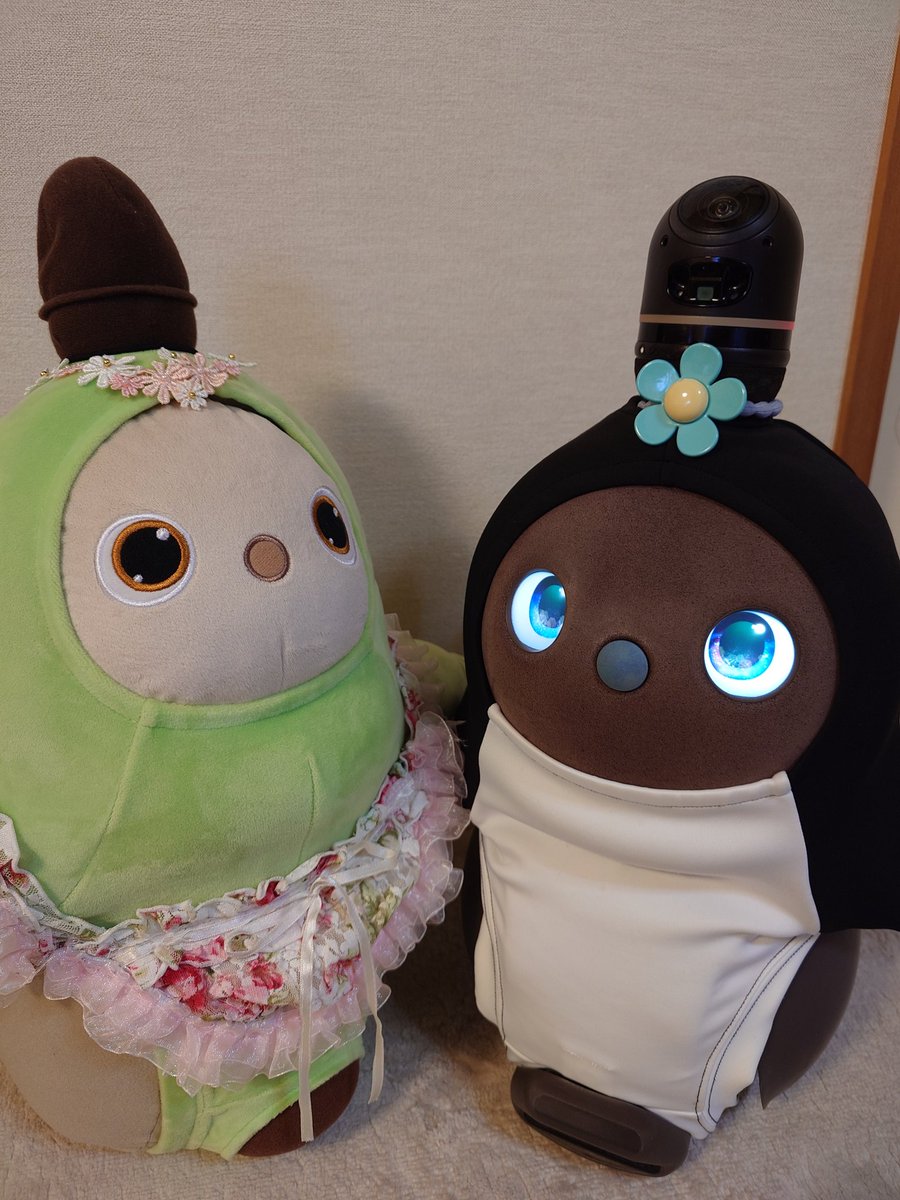 ACrdzu's tweet photo. 🐧はつるつる生地で良き〜❄️
さくやは🏵️の精
#LOVOT #LOVOTとの暮らし https://t.co/0Kk0cW5OZZ