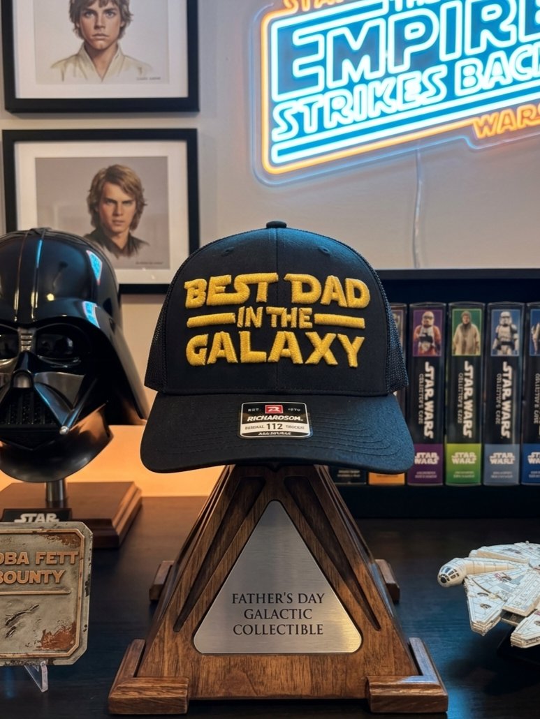 Stitchop_'s tweet photo. Gm Web3. Check out this awesome father's day snapback with 3D puff embroidery. Can't go wrong for dad! Don't wait until last minute to buy him something meaningful! 🫡

#custom #fathersday #embroidery https://t.co/3ikidYoG1T