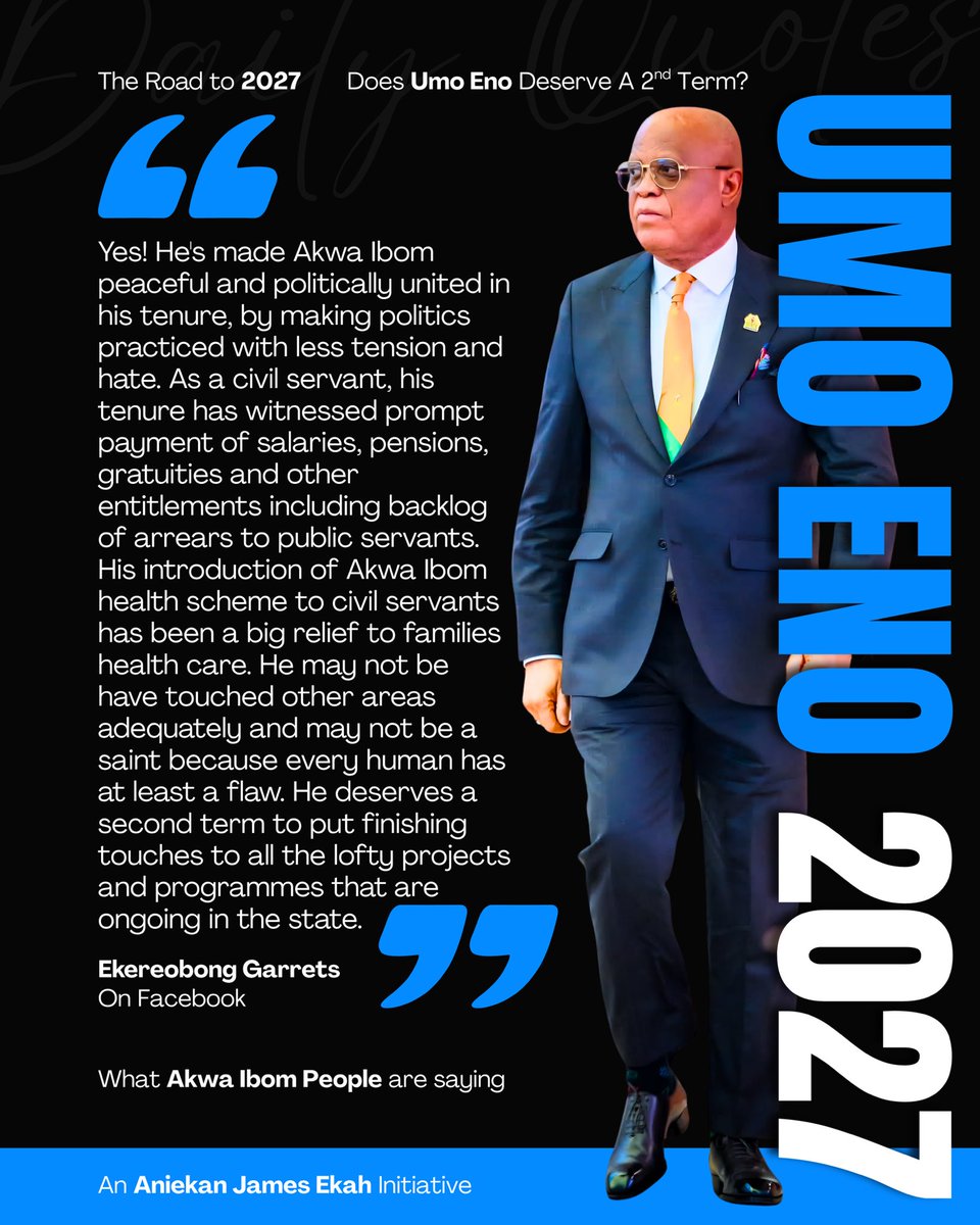 mraniekanekah's tweet photo. Akwa Ibom people are speaking out. They are loud about it! You too can have a say! Does Pastor Umo Eno deserve a second term? Make your voice heard! Click https://t.co/p3XEQ0ri9a https://t.co/ETN53oBe0V