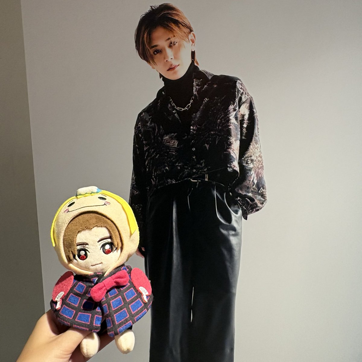 ryosuke5959jump's tweet photo. ハラジュクニヤマチャンガイタ
圧巻だった❤️‍🔥うちのやまちゃんとのコラボも最強😏おんなじ顔してるみたい🤭 https://t.co/MhfBZ4LPbB