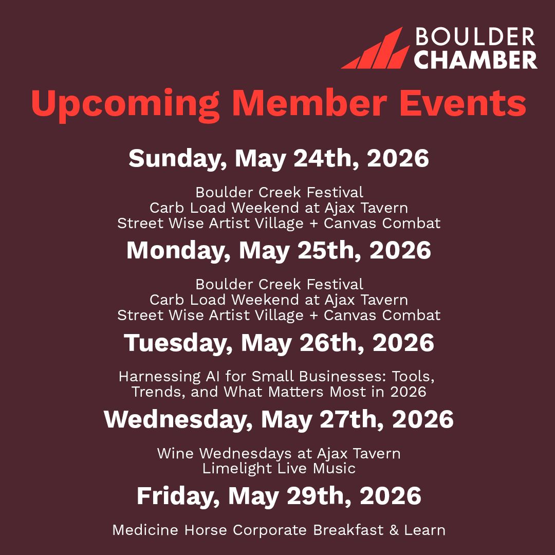 BoulderChamber's tweet photo. It’s the last week of May and we have an incredible event to enjoy! We can’t wait to see you there.

Learn more: https://t.co/CKV8dnqOxv. https://t.co/j1GwhZppxa