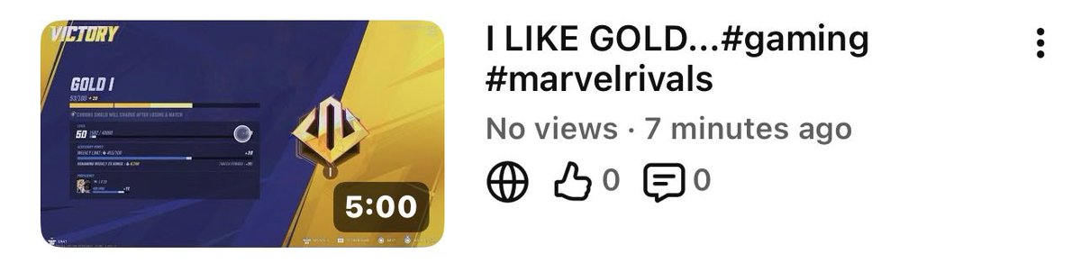 YoooQ__'s tweet photo. I LIKE GOLD...#Gaming #MarvelRivals #marvelrivals #GamePlay #gameplay #YouTube #Content #Creator 
Link below ⬇️ 

https://t.co/nENVzySJuv via @YouTube https://t.co/FVS4BKCGts