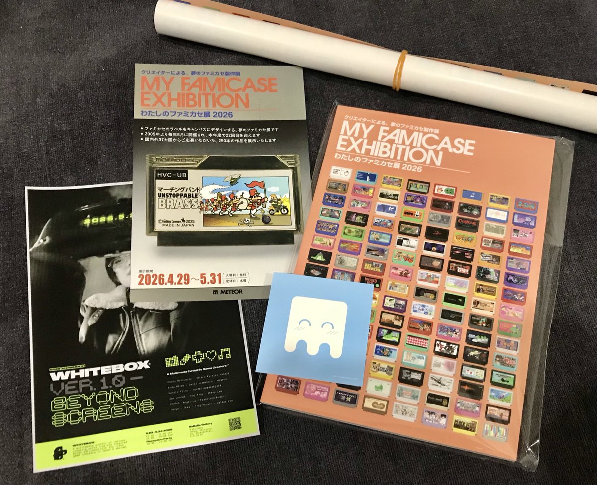 burisan202306's tweet photo. 行ってきました、わたしのファミカセ展!様々なクリエイターの見応えある作品ばかり♪ 今年は麺系に惹かれてます😆✨東京・西荻窪にあるMETEORで5月末まで開催中!感性を刺激されます♪
#famicase
#famicase2026
#ファミカセ展
#わたしのファミカセ展
#わたしのファミカセ展2026 https://t.co/RMXOhUuVoY