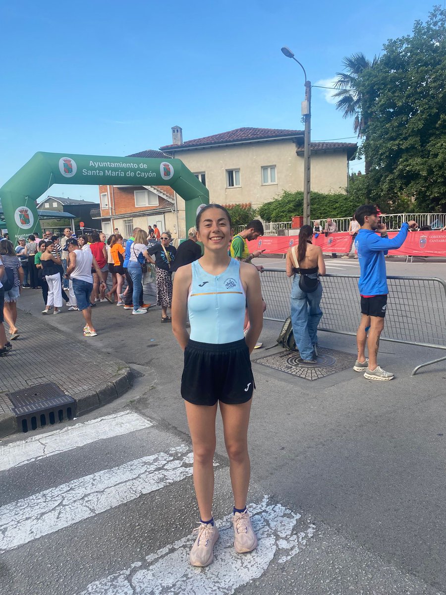 puenteromanillo's tweet photo. XXII MILLA URBANA “Real Valle de Cayón” CANTABRIA. 23 de mayo 
10 en la Milla Popular Femenina. 
Irene Blanco García con 5.45 https://t.co/9zc5rmzccB
