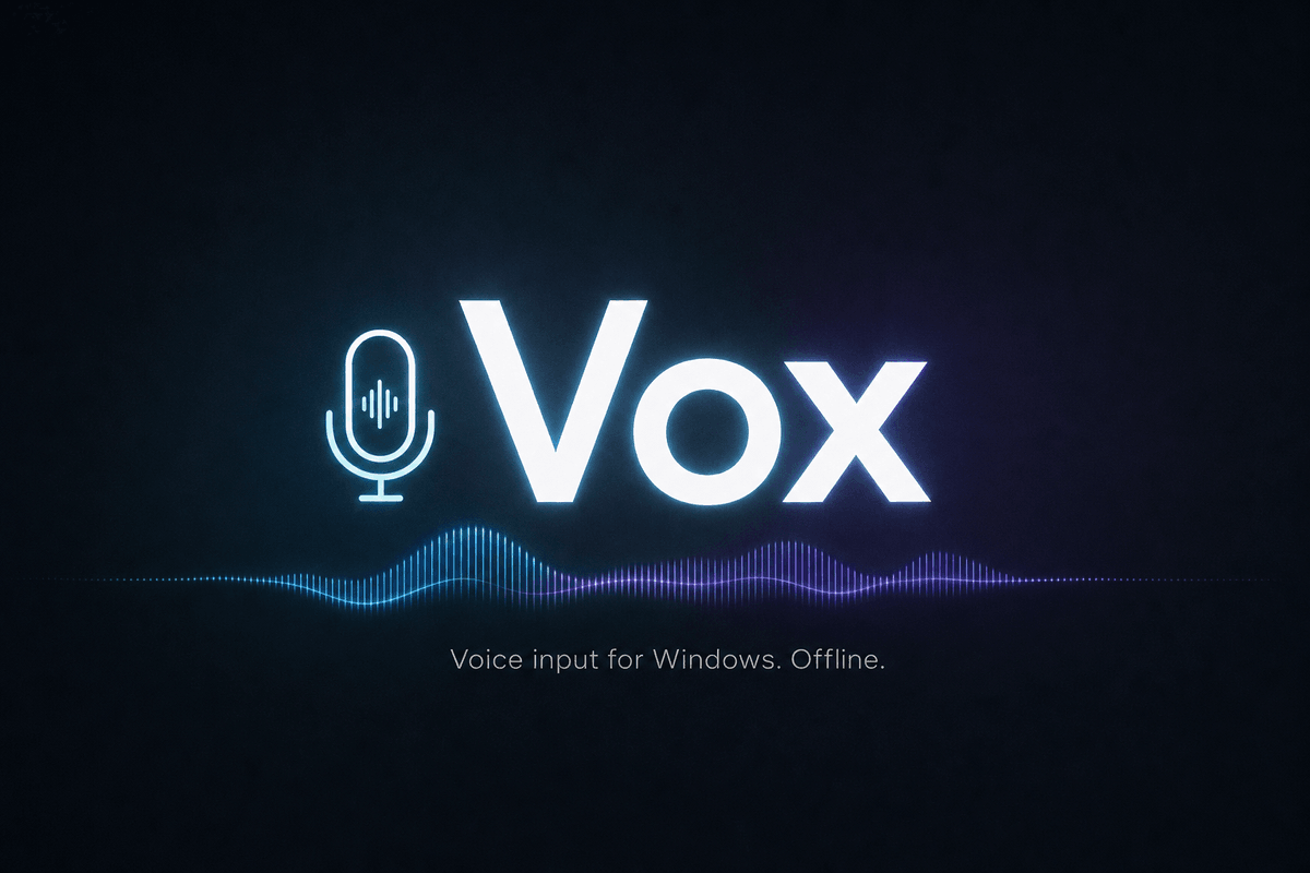 PrivatekeyEth's tweet photo. 1/4 🎙Vox — голосовой ввод для Windows, который работает в любом окне.

Зажми правый Ctrl → говори → отпусти. Текст печатается прямо туда, где стоит курсор. Без копипаста, без отдельного окна. https://t.co/nOtsPOOirg