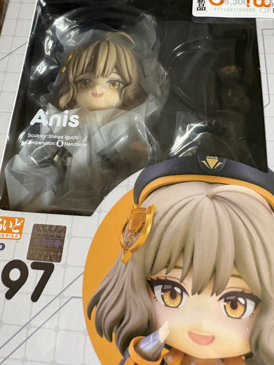 barts701's tweet photo. アニスのねんどろいど買ってきた✌️
あとまんだらけで安かったのでGフレームも買ったぞ https://t.co/mYTsfGBpbq
