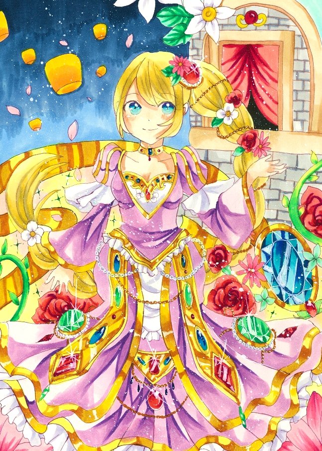 ラプンツェル #コピック