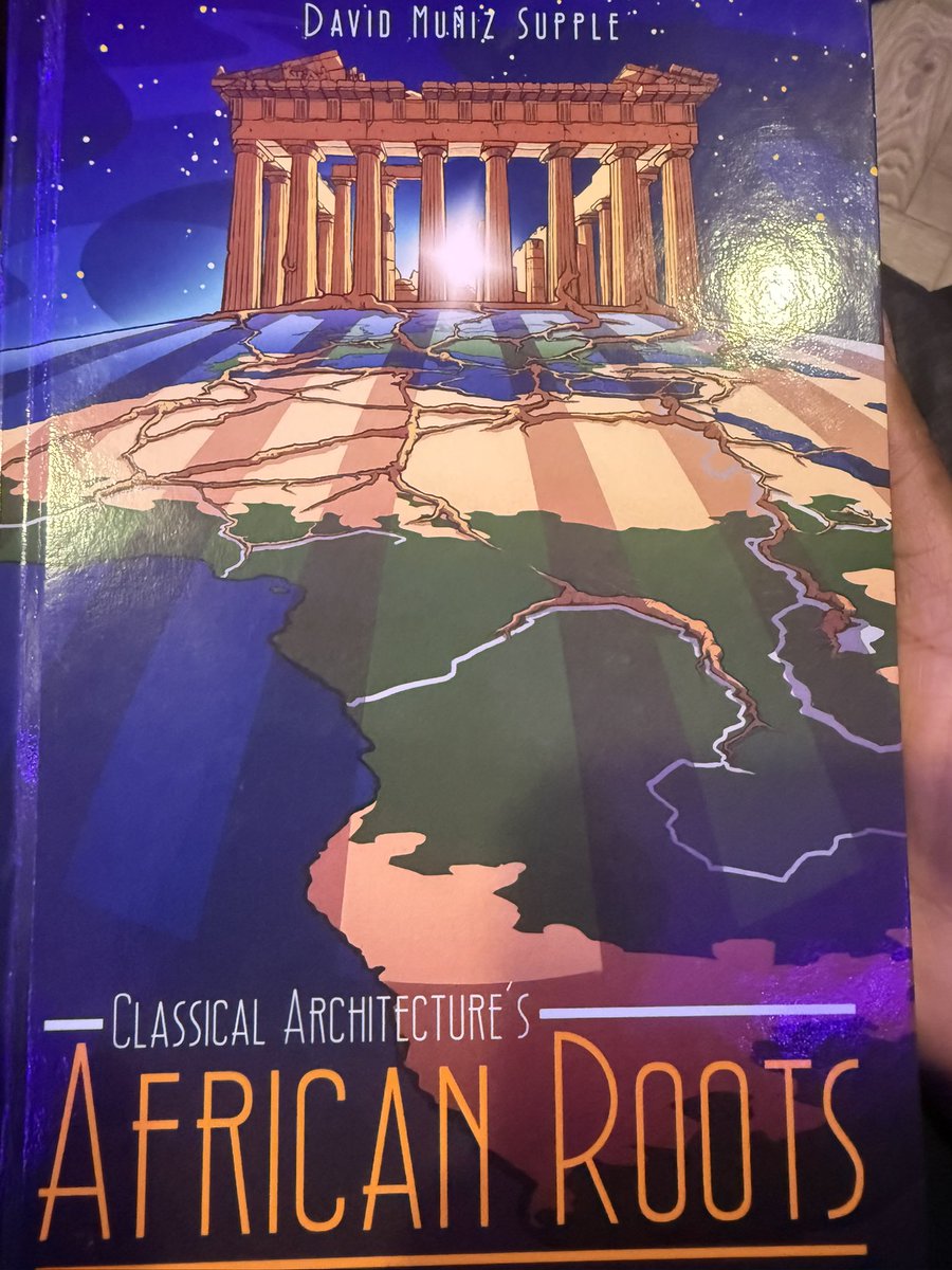 odd0racle7's tweet photo. I highly recommend this book “Classical Architecture’s African Roots” by architect David Muñiz Supple. It goes into great detail on the African (yes, Black people) origins of what modern people consider classical architecture and design.

The Odyssey naysayers need to read this https://t.co/zWf3qdhXzX
