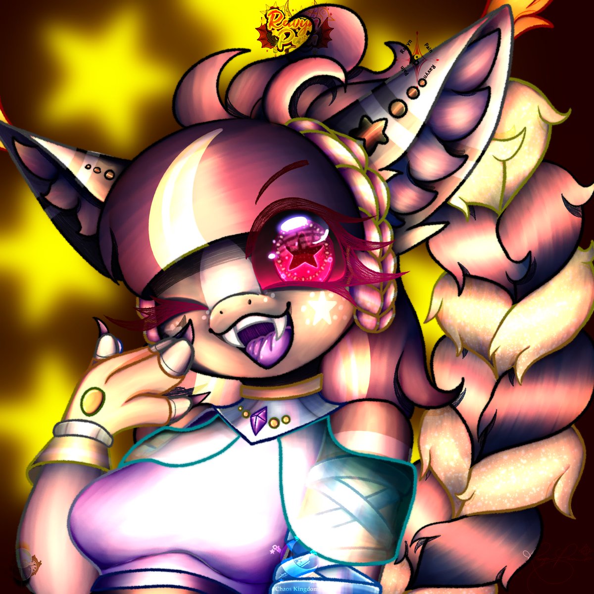 🩸 Ravyn Pain - Mercenary Vtuber and Artist! 💫 tweet media