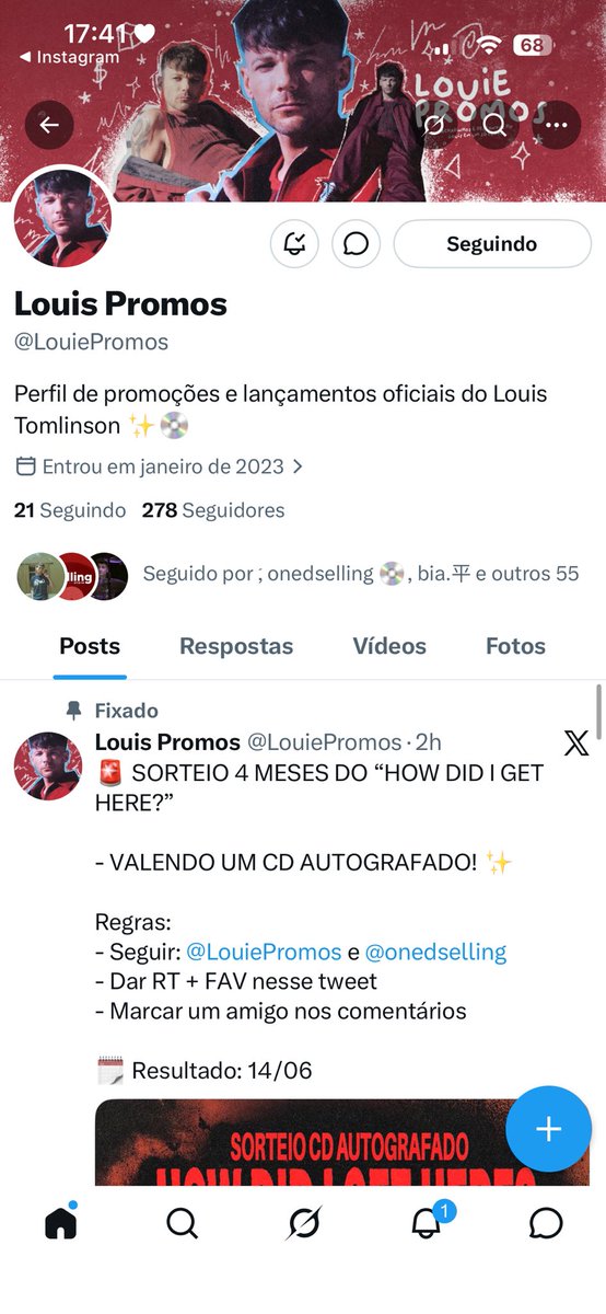 lou ໑🍋🏒 | VAI VER O LOUIS tweet media