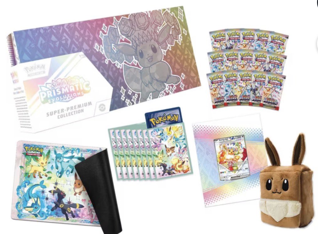 Prismatic Evolutions Super Premium Collection drops at Sam's Club on 05/26  Prismatic SPC listing: https://t.co/I9R0cQnh5g This drop is a Plus Member  exclusive, membership is available for $55: https://t.co/zU5d9uXH0Y   Follow with notifications