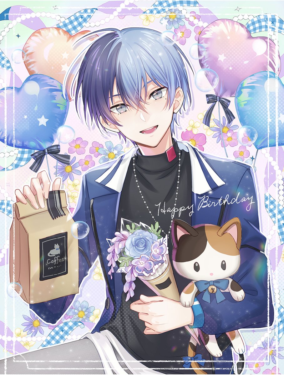 RT @miki_2288: Happy birthday🥳☕️ #青柳冬弥誕生祭2026