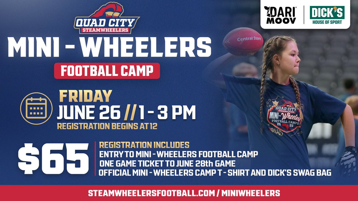 Quad City Steamwheelers tweet media