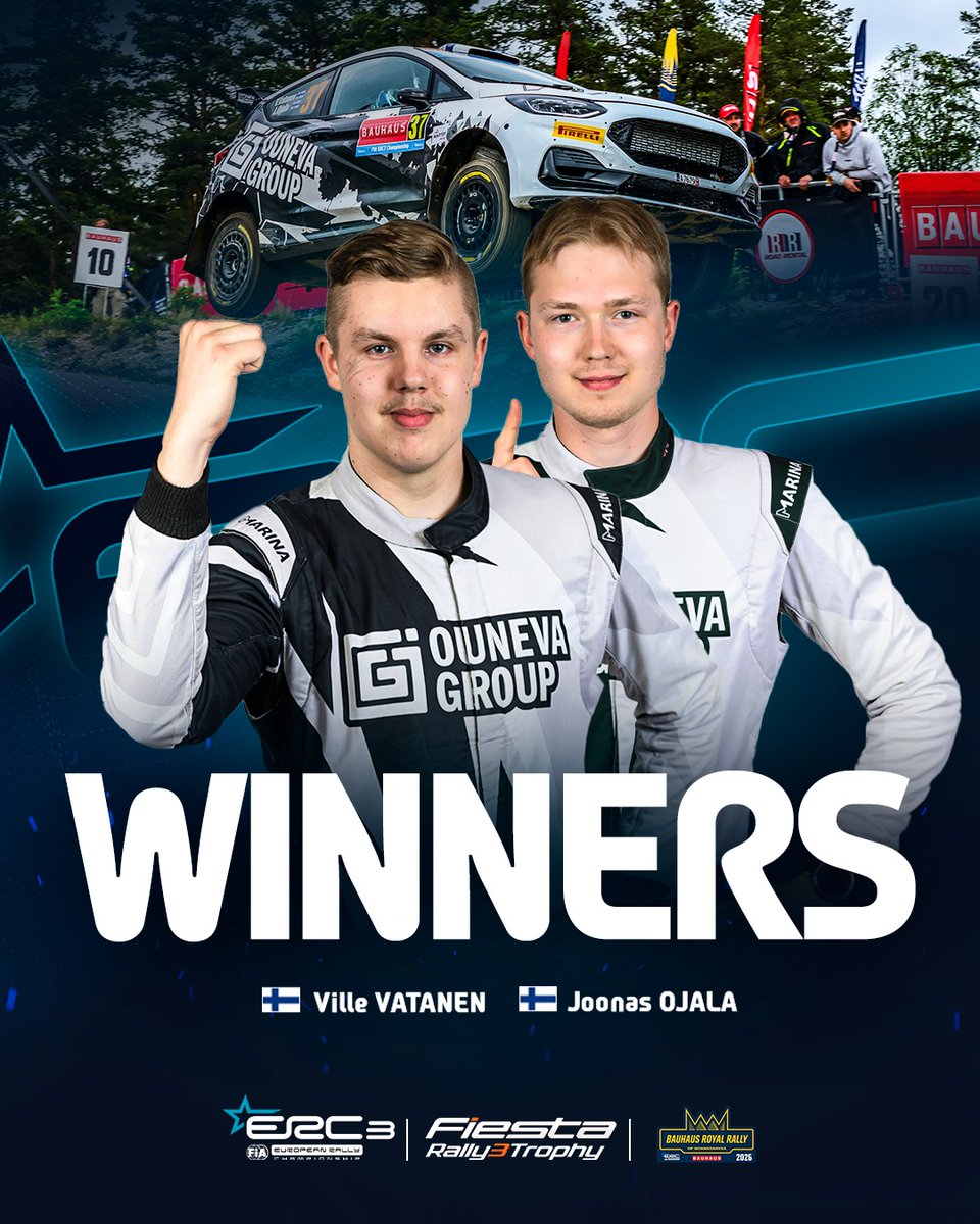 FIA European Rally Championship tweet media