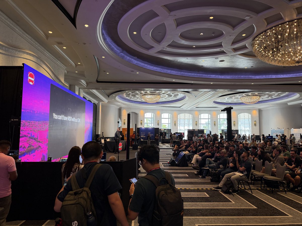 hackmiami's tweet photo. Great times at @ekoparty Miami . Looking forward to many more collabs with the community. #hackmiami %27 #ekoparty https://t.co/iOiF350wJp