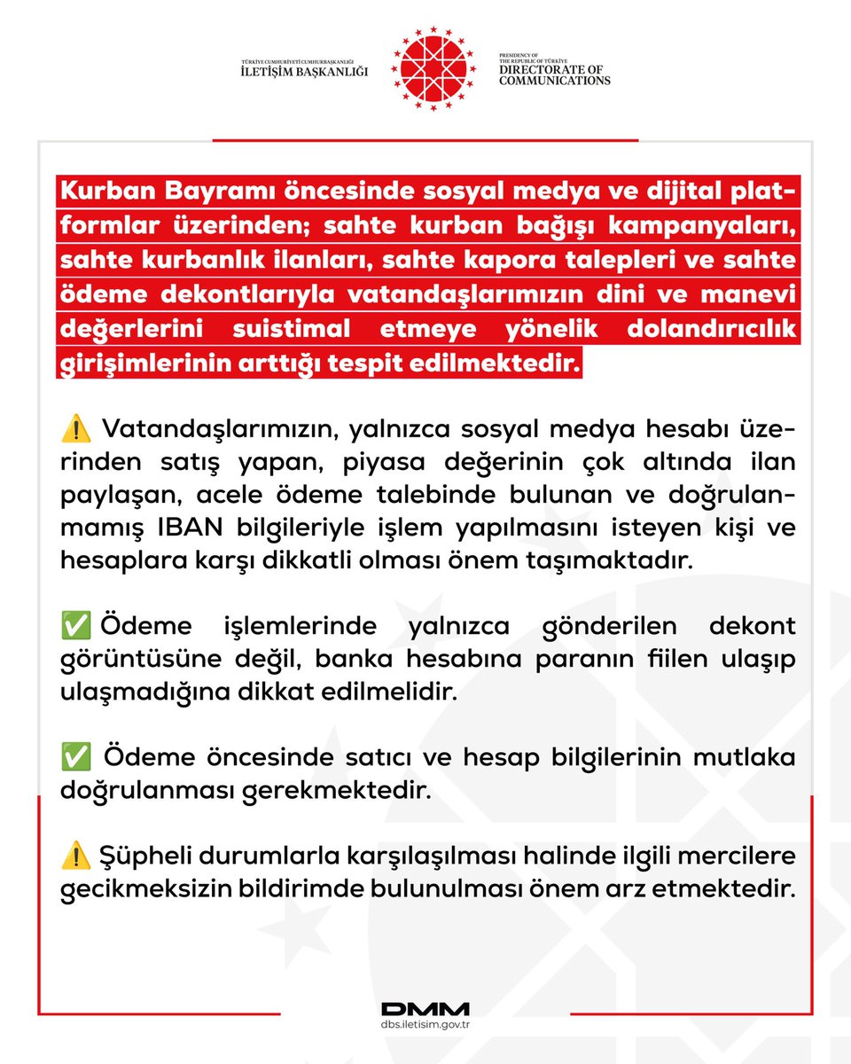 Dezenformasyonla Mücadele Merkezi tweet media