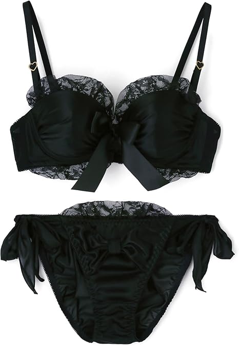 PINK_MOON_1's tweet photo. 【northerly(ノーザリー) インナーセット セクシーハーフ ブラジャー＆ショーツセット #ad】

艶やかなサテンと、大きなリボンのデザインが魅力的なロマンティックなセットブラ。
モールドカップのハーフカップで丸みのあるバストラインに♡
https://t.co/971MltAqOr https://t.co/eoZJImzlEd