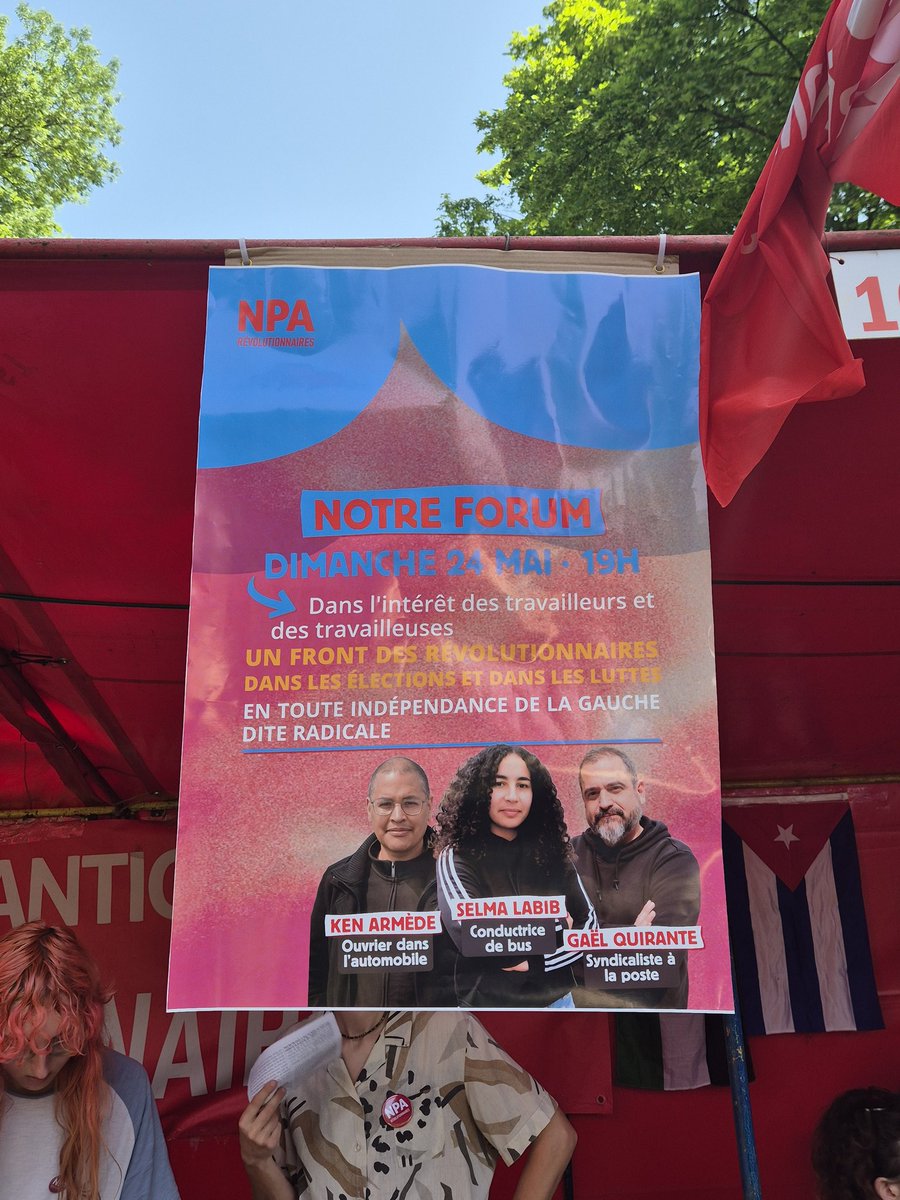 npa_revo's tweet photo. Encore une journée ensoleillée à la fête de @LutteOuvriere ! 
Venez nous voir à 19h dans le forum 2 ! 
"Dans l’intérêt des travailleurs et travailleuses, un front des révolutionnaires dans les élections et dans les luttes, en toute indépendance de la gauche dite radicale" https://t.co/heLY0E2JxH