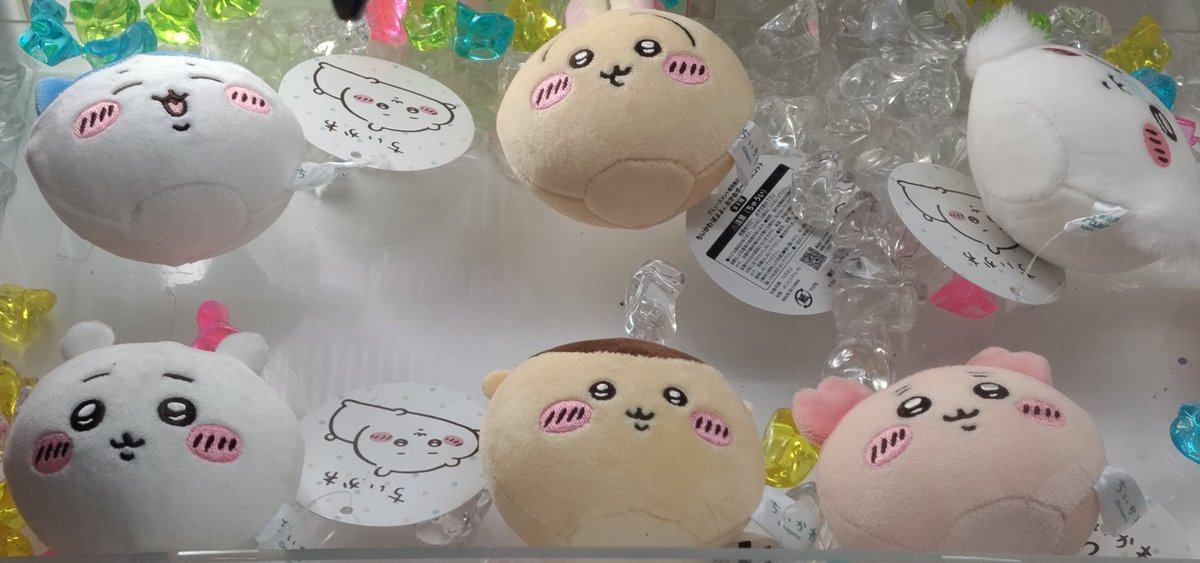 GameHokuto's tweet photo. ちいかわ
討伐マスコット
ぽよよんおかおボールマスコット
好評入荷中です！

最新フィギュアも入荷中です

今週もゲームハウスホクトを
よろしくお願いします

#神明通り #会津若松市 
#ちいかわ　#初音ミク https://t.co/Mlm4oNId48