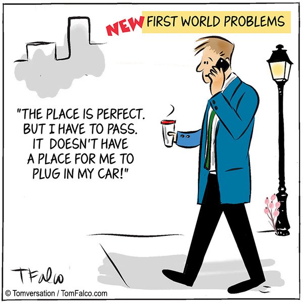 TomFalcoToons's tweet photo. Today’s blog post: 
“Are EV chargers essential at modern condo and apartment buildings?”
✔️ https://t.co/utS8vf2ZF0
#cars #life #comics https://t.co/WkqmWNLZ64