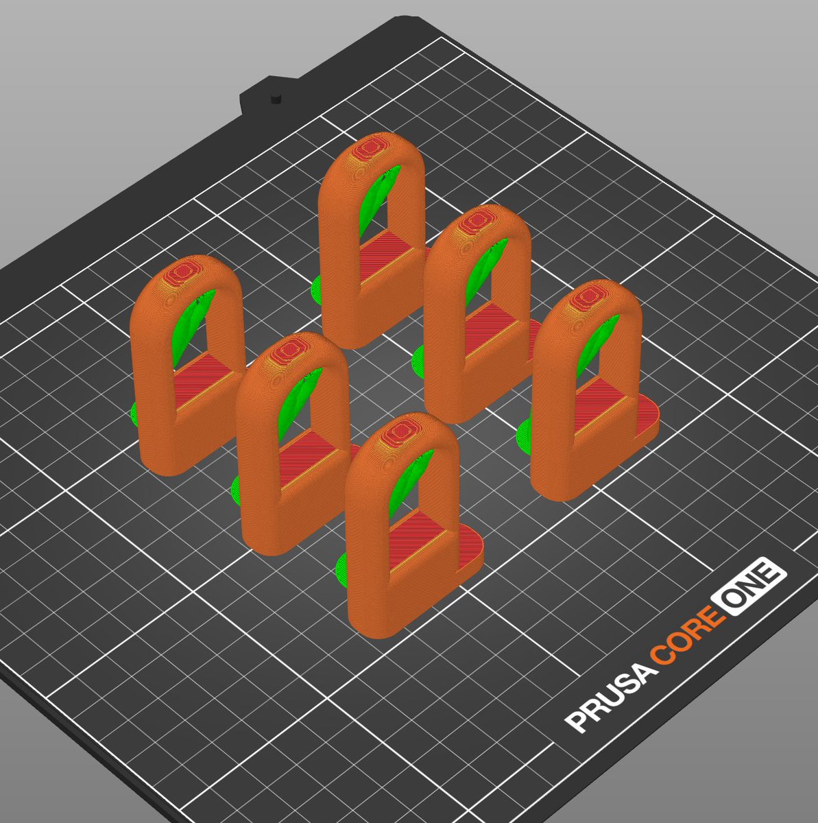 Hilbe's tweet photo. This design prints better with ASA due to warping.  The original works best for PETG.  Thanks @SoonishEV for the below design.

Link:  https://t.co/KzWKzXFrWk https://t.co/tfh1BZuvQ5