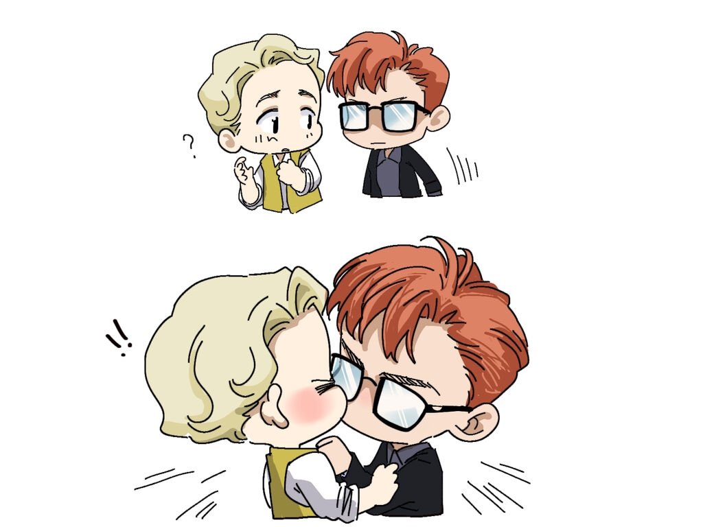 alice____sos's tweet photo. 告白～
#goodomensfanart #goodomens #CA #goodomens3 https://t.co/qw9aGVSiGa