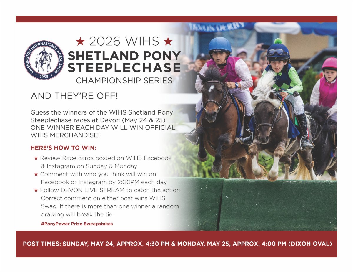 Washington International Horse Show tweet media