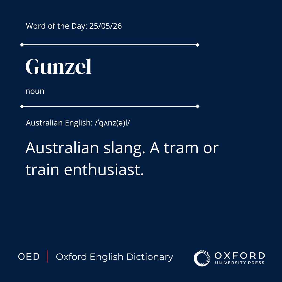 The OED tweet media