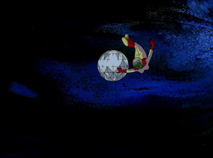 EOFFTV's tweet photo. Until Deaf Crocodile released it on blu-ray in 2022, the Romanian psychedelic animated space opera Delta Space Mission (1984) was virtually an unknown quantity in the west. Now we can see if for the trippy little gem it is.

https://t.co/riJAJfL0L6 https://t.co/EctJL06P0Q