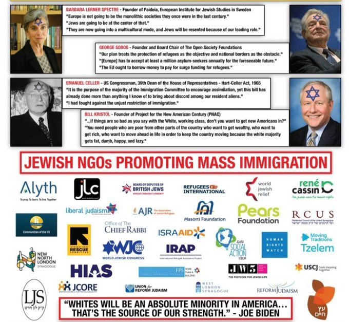 honkshaw's tweet photo. @lsferguson "Our government" didn't do this. jews did this.

"Our government" was just used as a tool in this process.

Blaming "our government" is like an obese person blaming their fork for their food intake.

Since we are talking about Boston, go read Harvard's (((Noel Igniev))) quotes. https://t.co/XtVf0pJZh0