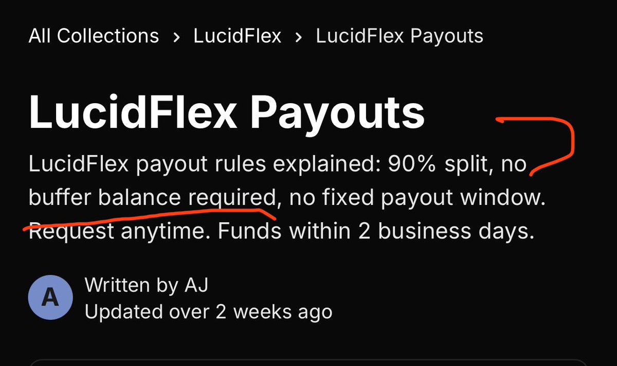 NationGreat's tweet photo. Did AJ the CEO of @TradingLucid lied on the FAQ on the LucidFlex is kinda tripping me off - isn’t the 50% a buffer? But no buffer required? How does that make sense are we like hypnotized or stupid? Why is nobody talking about this? Help me understand this @ajtradinglucid https://t.co/ZXsGhU1w3u