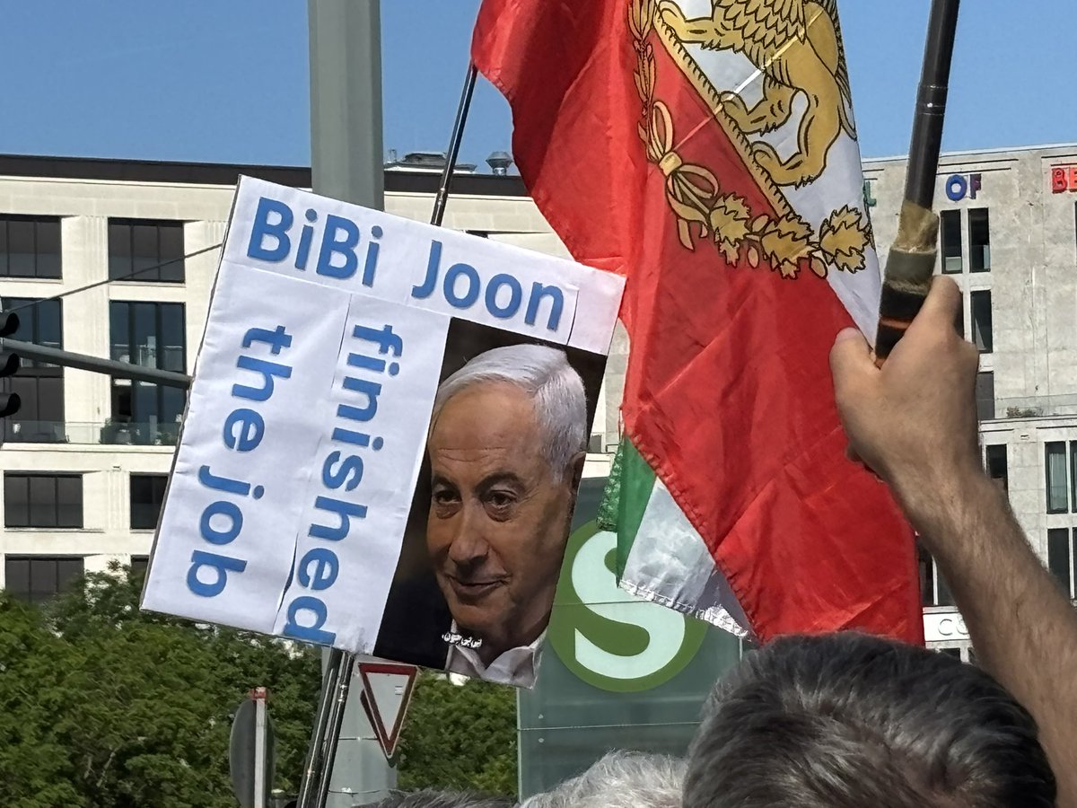 ISefati's tweet photo. „Bibi Joon finished the job“ @netanyahu 
#IranRevolution2026‌ https://t.co/7zKeHjoa28