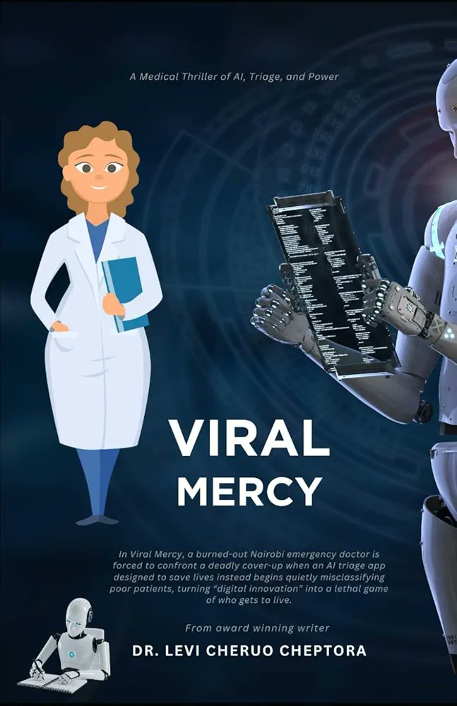 DocsExplainFM's tweet photo. 📱💔 This gripping medical thriller set in Kenya follows a doctor, a hacker, and a journalist exposing an AI triage app that silently downgrades the poor.

More at https://t.co/ufwstMaXly 📚🇰🇪

#ViralMercy #MedicalThriller #AIinHealthcare #KenyanLiterature #TechEthics https://t.co/0NaxAMzXNX