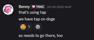 TheVortexDev's tweet photo. Benny said : We have Tap on Doge

Now Say it with me 🗣️
WE HAVE TAP ON DOGE 🐶

Balance Checker is now LIVE on our https://t.co/9H6kVWdIIN
Head over and check your TAP balance right now this is just the beginning. https://t.co/x8qr7kDdTq