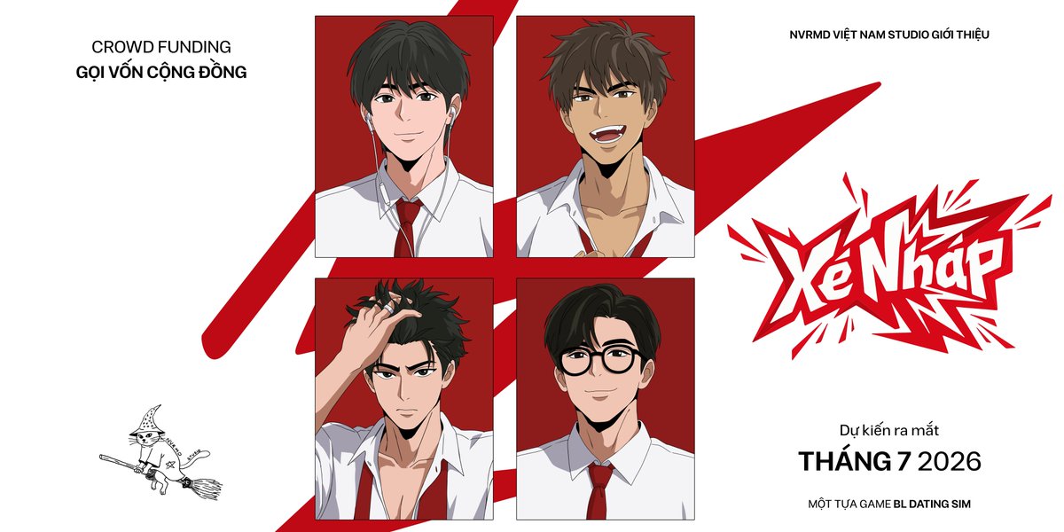 NvrmdStudio_VN's tweet photo. 🔥 "REPLAY" CROWDFUNDING IS LIVE! 

Want to play the game early? Back our campaign right now to unlock the exclusive Early Access Demo! 

Available on Comicola from May 24 to June 15, 2026. 

🌐 International backers welcome!
⚠️ Shipping fees are not included.
👇 Check the link in the comments! 👇