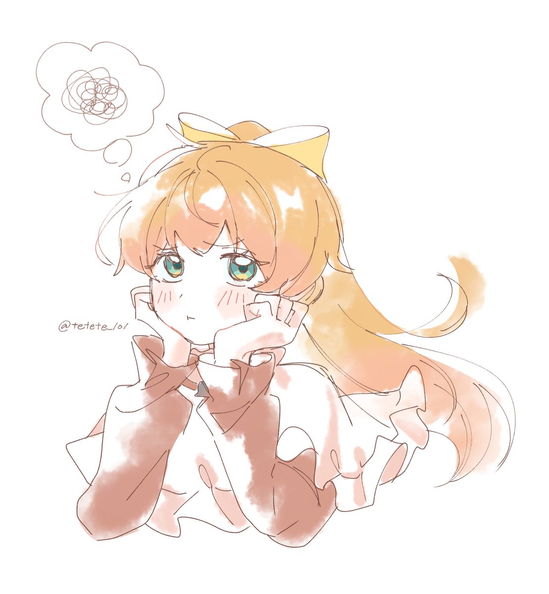 落書き スマホで描くと時間かかるけどそれもまた良い