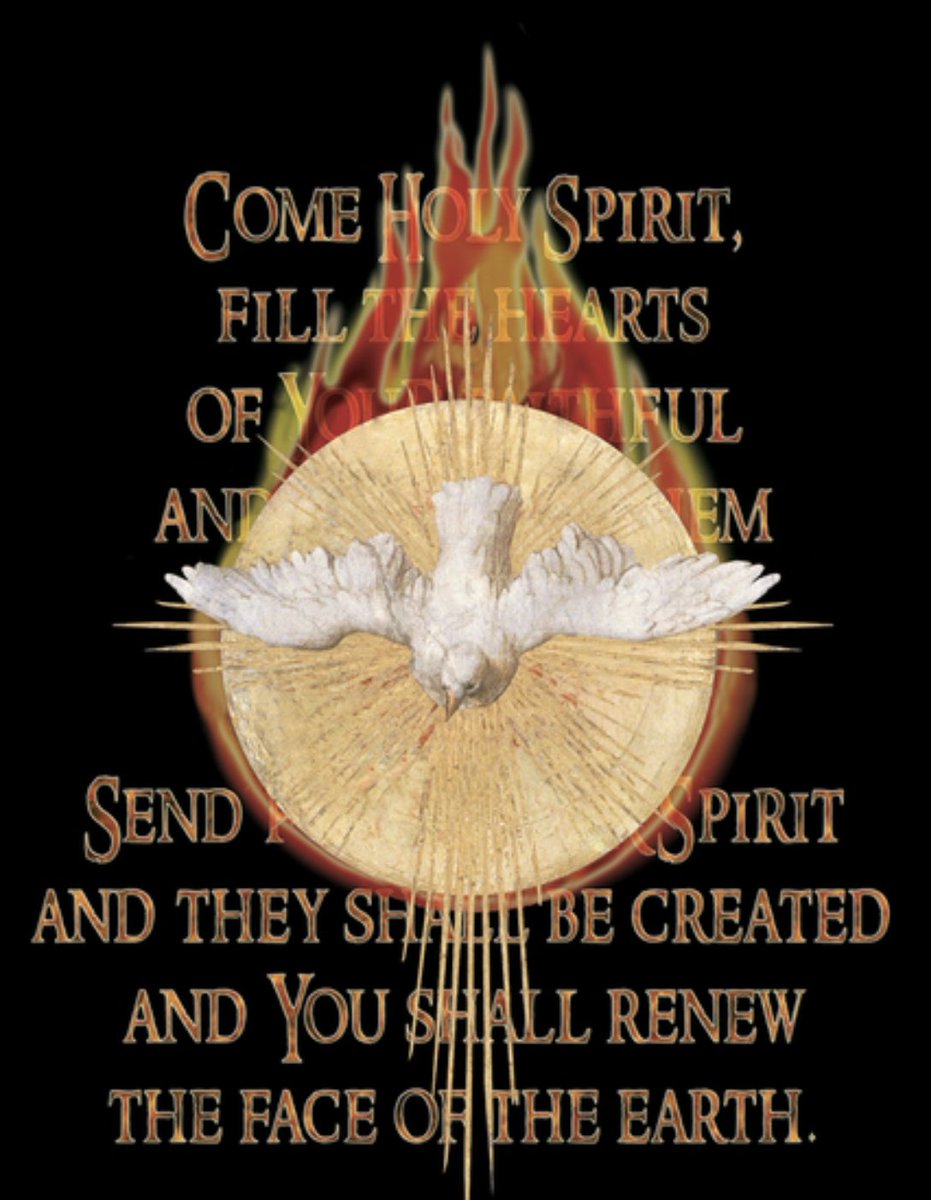 frbryanbrooks's tweet photo. Happy Solemnity of Pentecost Sunday! Make Mass part of it. There is a place for you today @SaintBenBA at 9am, Noon &amp; 5pm. Confessions are prior to each Mass. All are welcome!
#churchofsaintbenedict 
#pentecostsunday 
#BrokenArrowOK https://t.co/mcGdQinDo0