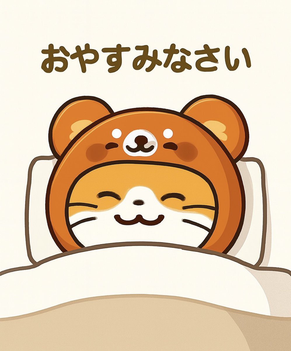 それではそろそろ… おやすみなさ〜い(*´꒳`*)…zzZ♡ #現場猫線