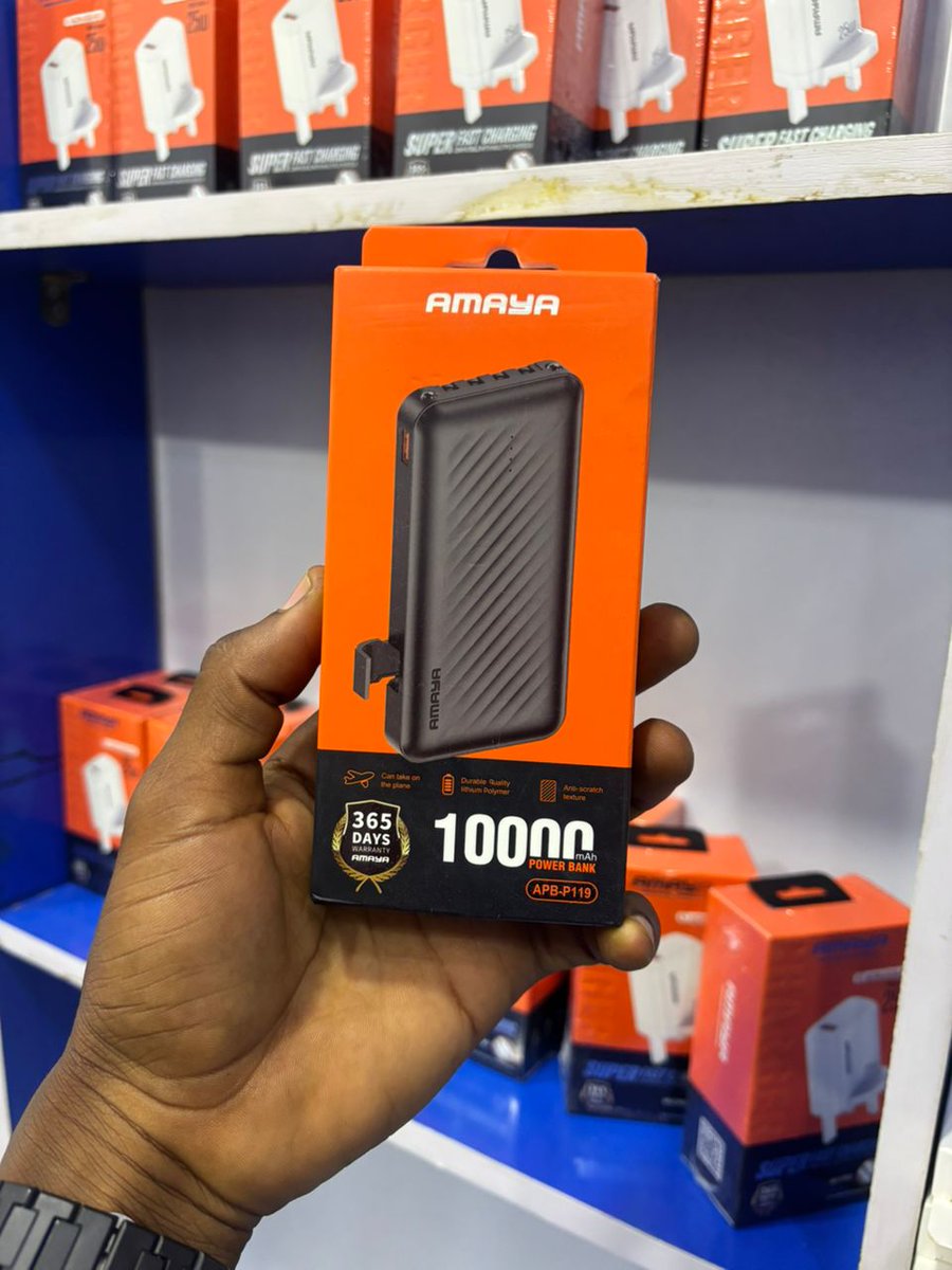 PengPhones's tweet photo. Amaya Power Bank (10,000mah)
₦9,500

Amaya Power Bank (20,000mah)
₦14,500

Call/ WhatsApp
08147378462  | 08091381398 

Kaduna, Nigeria. https://t.co/Z56BYnwMBu