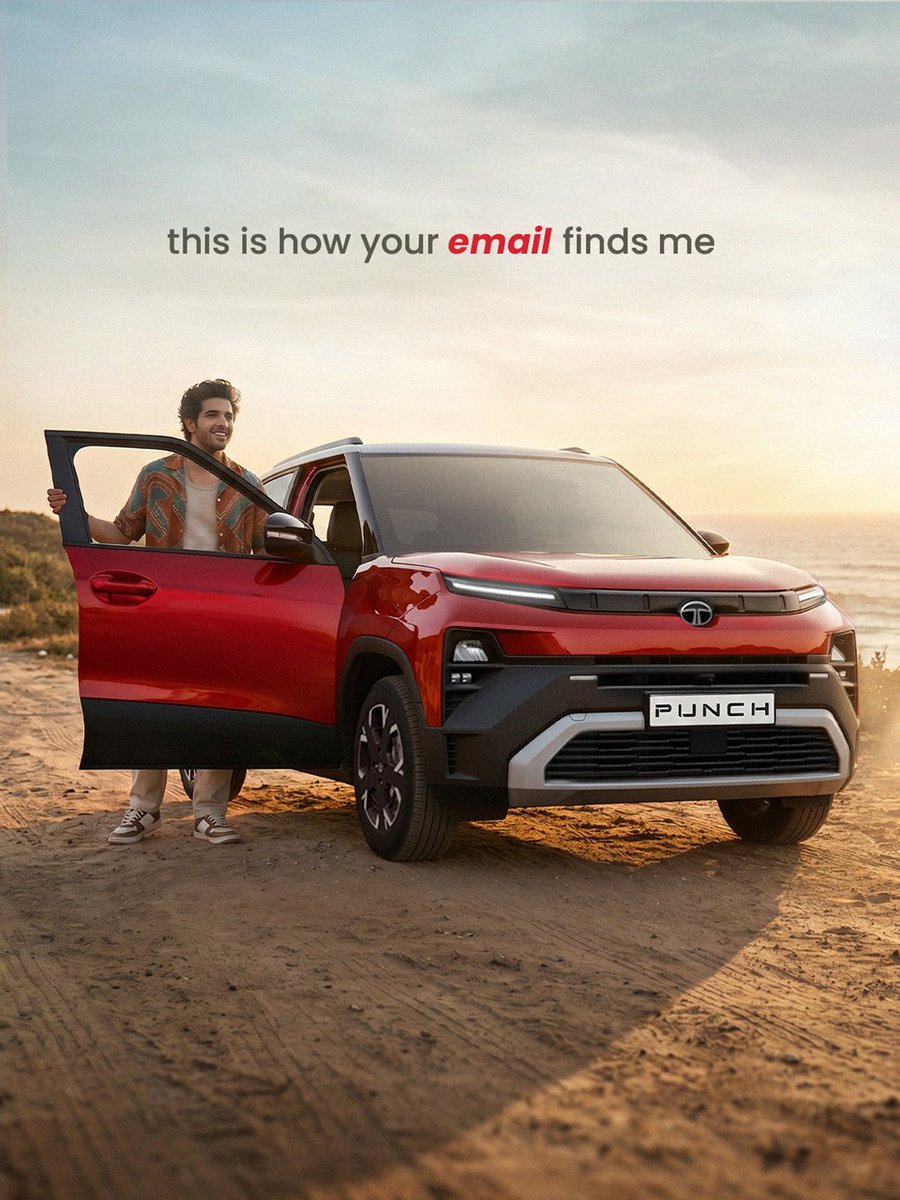 TataMotors_Cars's tweet photo. Command your days with The New PUNCH.
#CommandMax #TataMotors
#TataMotorsPassengerVehicles #TataPunch #CommandWithPunch https://t.co/7O9KeMz0nP