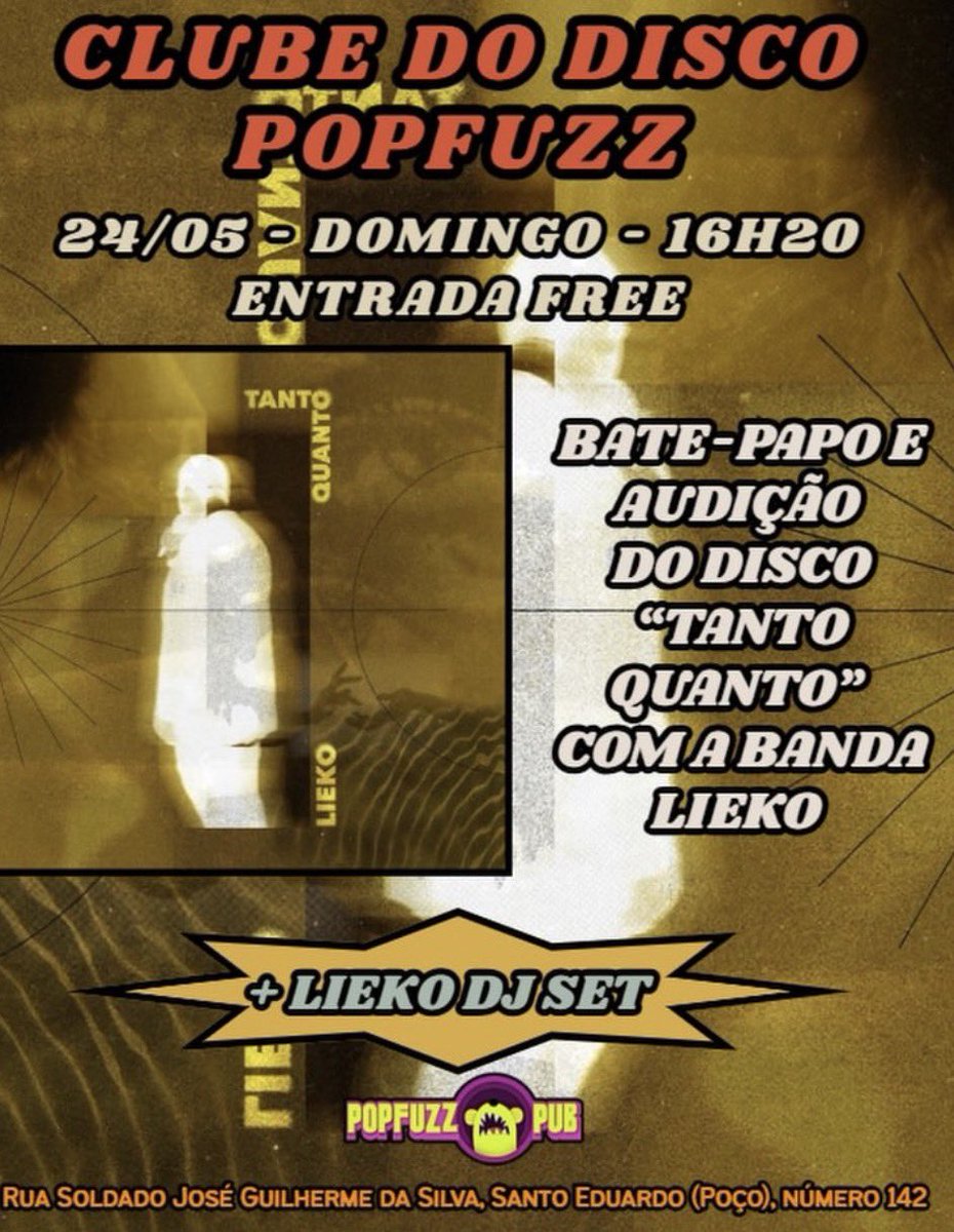LiekoOficial's tweet photo. Hoje! Gratuitoooooo https://t.co/3KmxP2u8xl