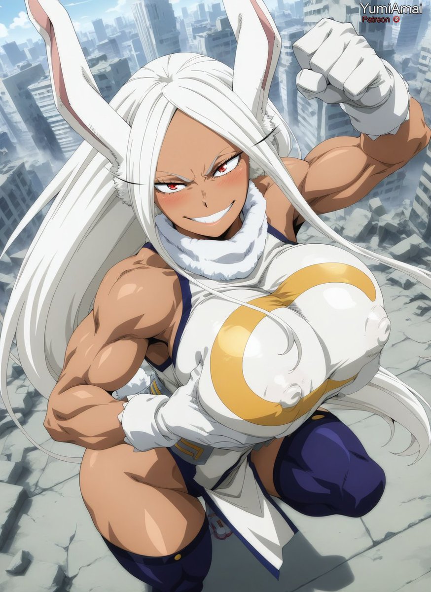YumiAmaisfw's tweet photo. Rumi Usagiyama | Mirko | My Hero Academia

#兎山ルミ https://t.co/BohugIXYjx