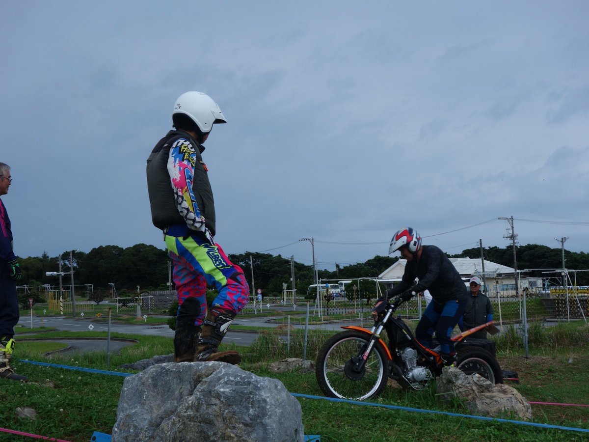 okinawatrial's tweet photo. 沖縄トライアル大会第5戦が今帰仁トライアル牧場において開催��れました。前日の大雨で、滑りどころが多くテクニカルな大会になりました。参加された皆さんお疲れさまでしたー。☺️ https://t.co/dcw5FfLyOd